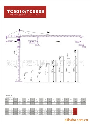廠家直銷塔吊,QTZ50/TC5010圖片,廠家直銷塔吊,QTZ50/TC5010圖片大全,湖北華建(塔吊)機(jī)械制造-